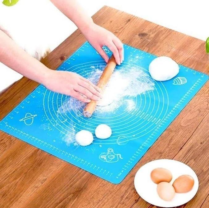 Multicolor Pastry Rolling Mat for Dough, Roti, and Chapati