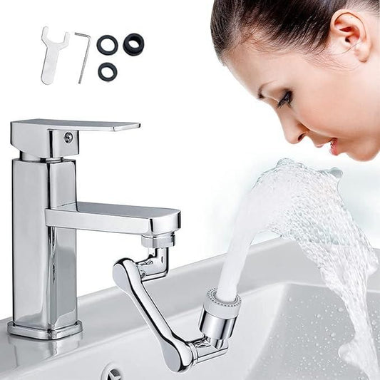 Dual Function Splash Filter Kitchen Faucet with Extended Reach