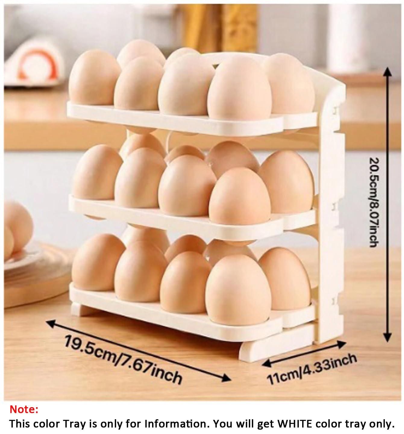 Triple Tier Egg Storage Rack