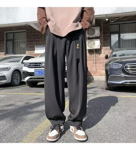 Men's Casual Wide Leg Loose Fit Track Pants