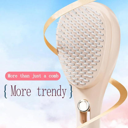 Retractable Bristle Scalp Massager Comb