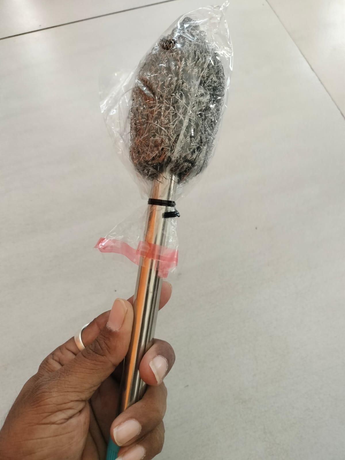 Toilet Brush Scrubber for Bottle and Jar Cleaning