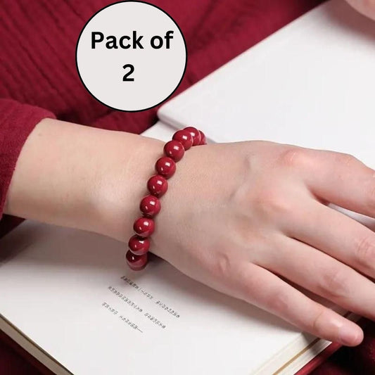 Red Jasper Chakra Bracelet - Pack of 2