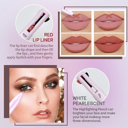 Multifunctional 4-in-1 Makeup Pencil