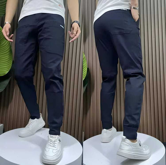 Men's Navy Blue 6 Pocket Jogging Pants