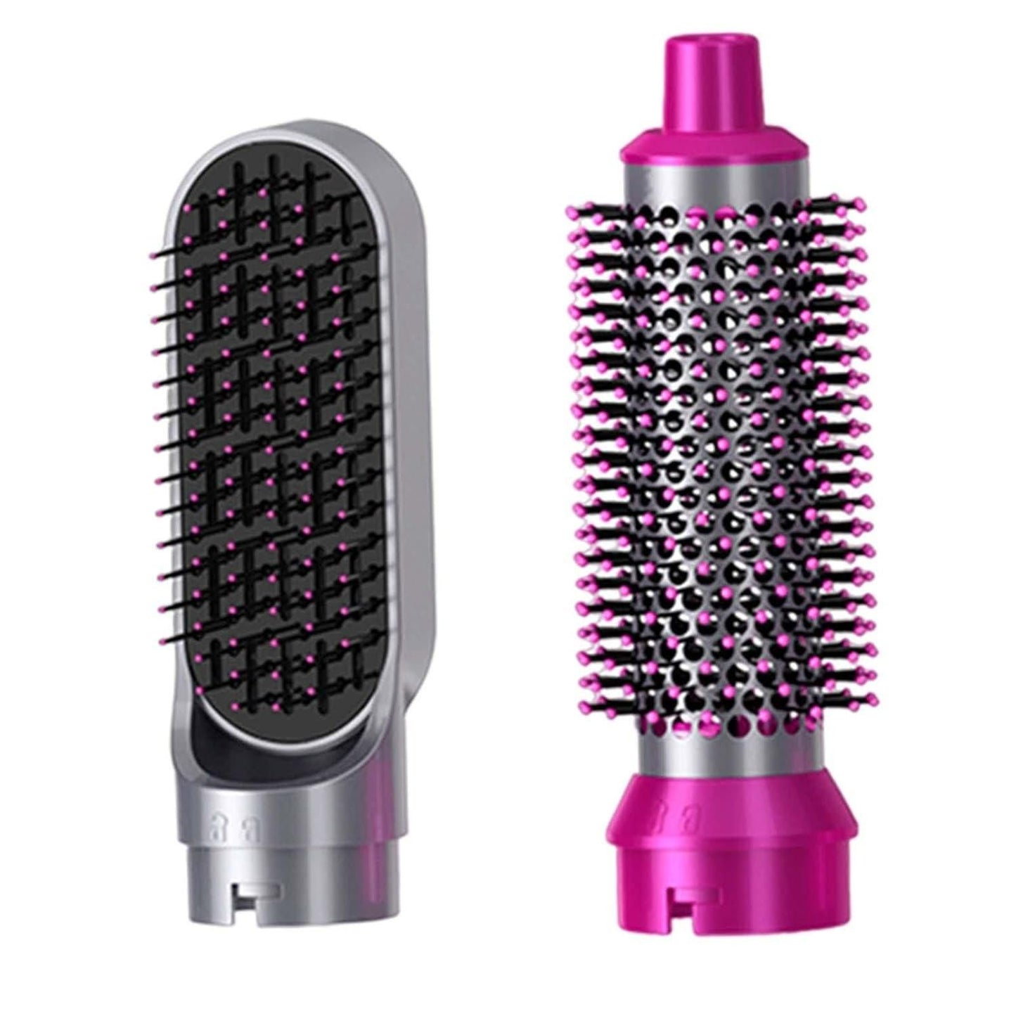 Versatile 5-in-1 Hot Air Brush and Hair Dryer with Detachable Comb