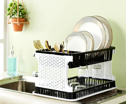 Kitchen Sink Dish Drying Rack Organizer