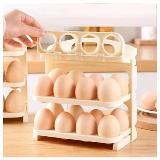 Triple Tier Egg Storage Rack