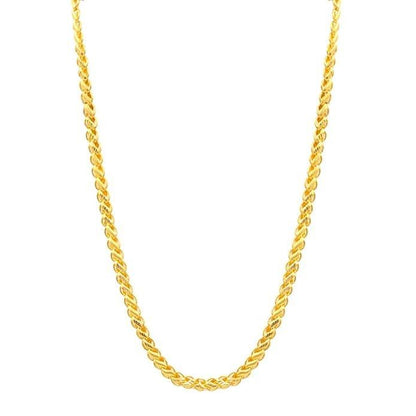 Stylish Gold Plated Brass Chain for Men