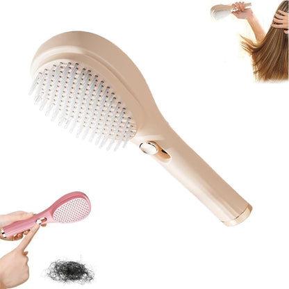 Retractable Bristle Scalp Massager Comb